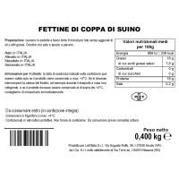 Fettine di Coppa di Suino senza Osso