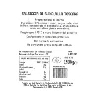 Salsiccia di Suino alla Toscana