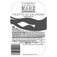 Filetto di Salmone con Pelle