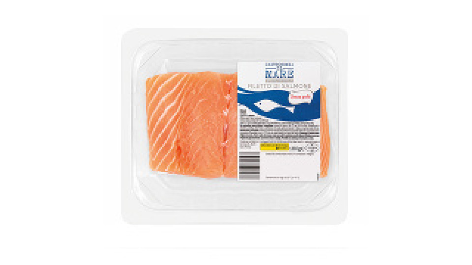 Filetto di Salmone senza Pelle