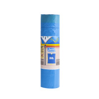 Sacchi Pattumiera 30l Blu con Maniglia Scorrevole