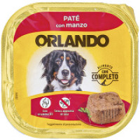 PATE' PER CANE CON MANZO