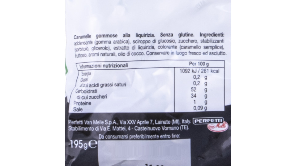 Perfetti Gran Golia caramelle morbide di liquirizia