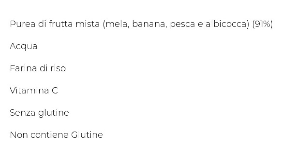 Mellin Frutta Mista omogeneizzato