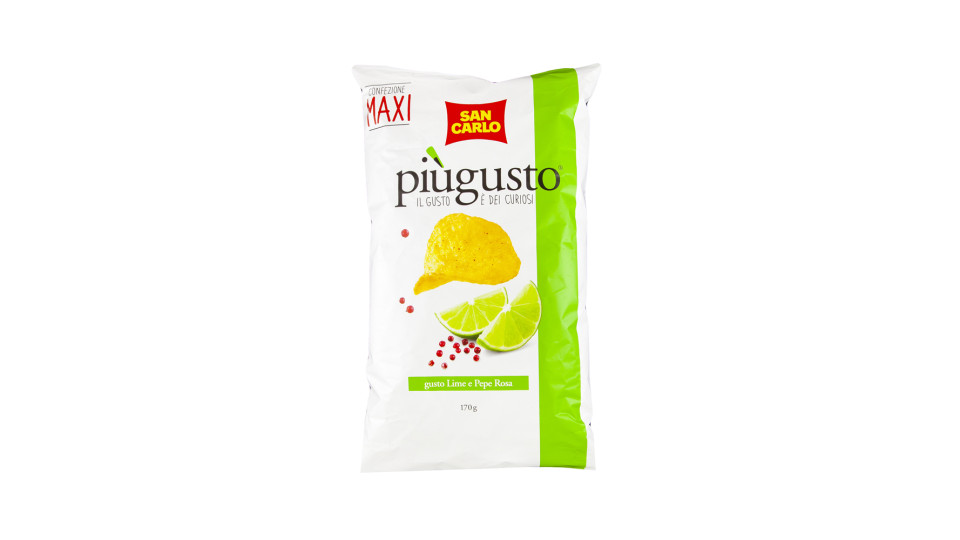 San Carlo più gusto gusto lime e pepe rosa