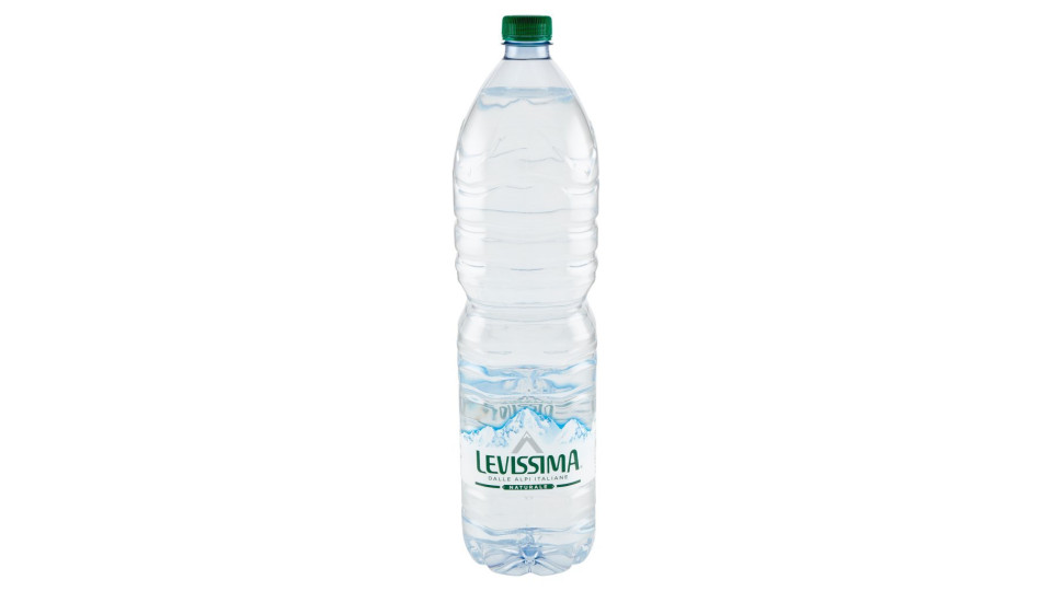 LEVISSIMA, Acqua Minerale Naturale Oligominerale Bottiglia Grande da
