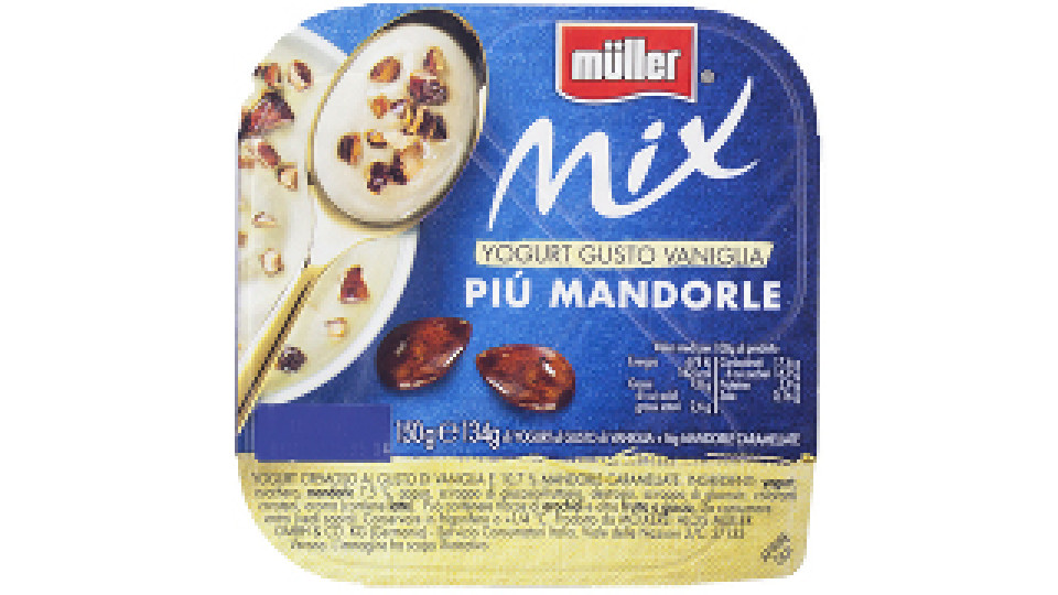 Mix Yogurt Vaniglia Più Mandorle