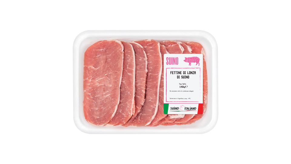 Fettine di Lonza di Suino