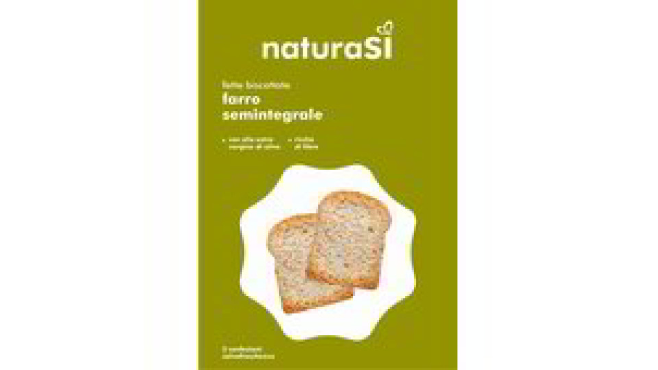Fette biscottate di farro NaturaSì