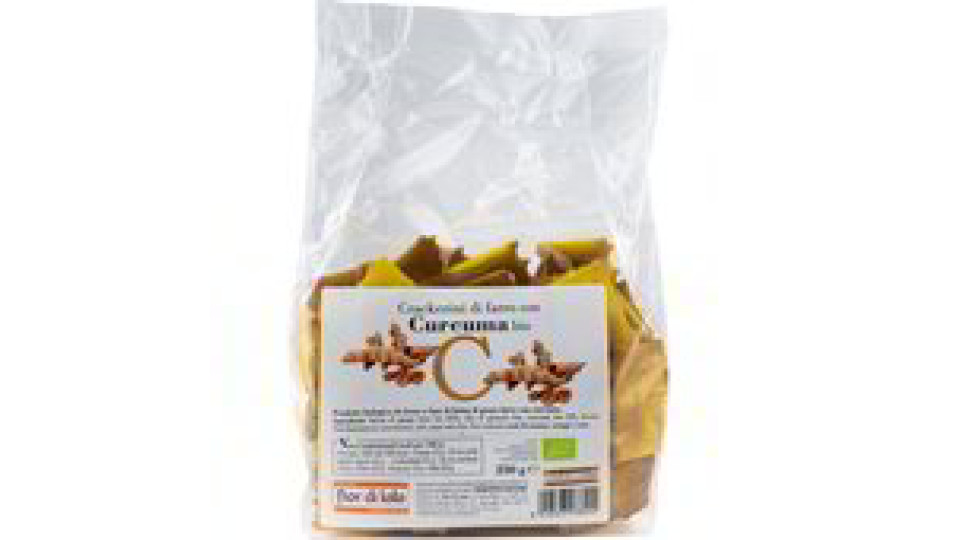 Crackerini di Farro con Curcuma