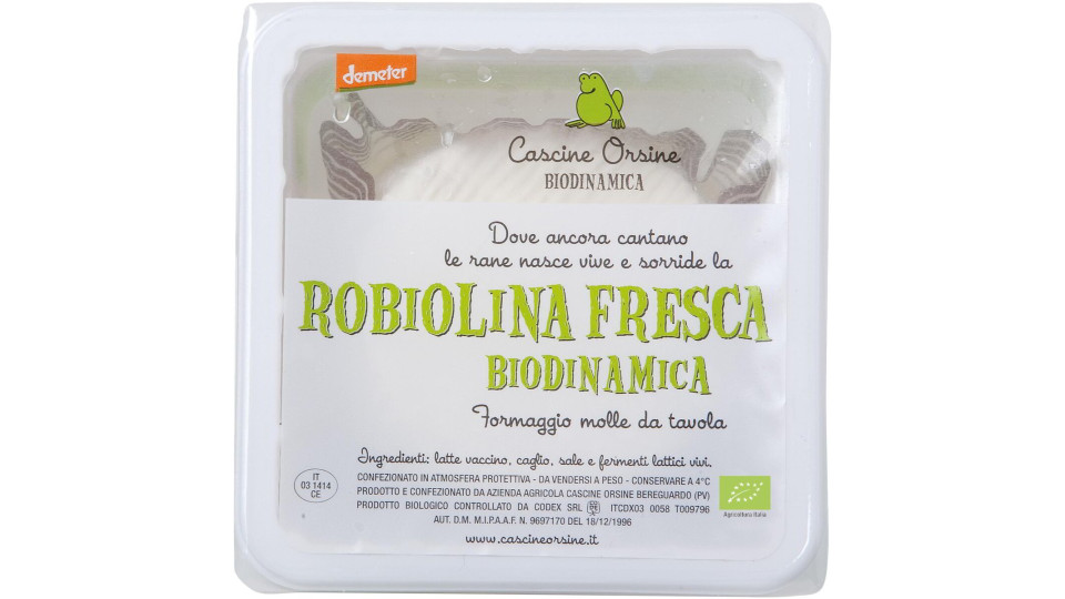 Robiolina fresca biodinamica