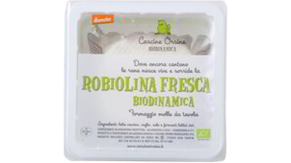 Robiolina fresca biodinamica