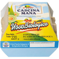 4 uova fresche bianche