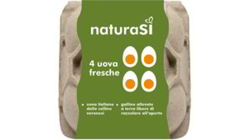 4 uove fresche