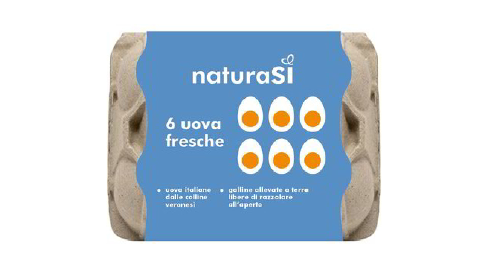 6 uova fresche