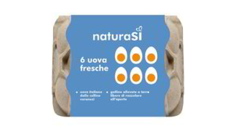 6 uova fresche