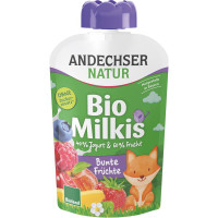 Pouches yogurt alla frutta milkis