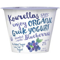 Yogurt greco con mirtilli
