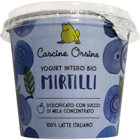 Yogurt intero ai mirtilli