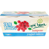 Yogurt intero al lampone - Senza Lattosio