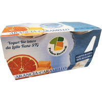 Yogurt intero da latte fieno STG arancia e caramello