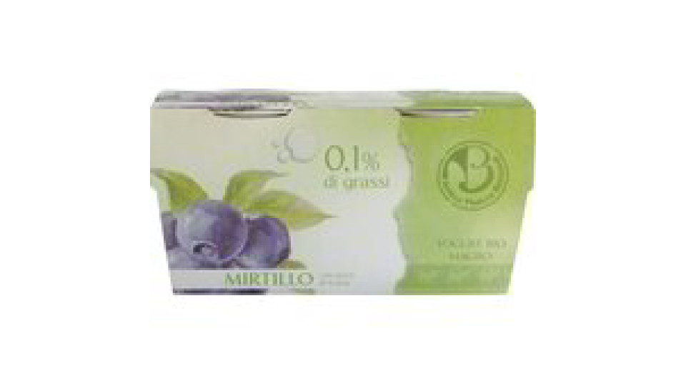 Yogurt magro al mirtillo