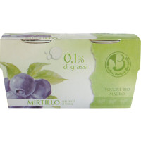 Yogurt magro al mirtillo