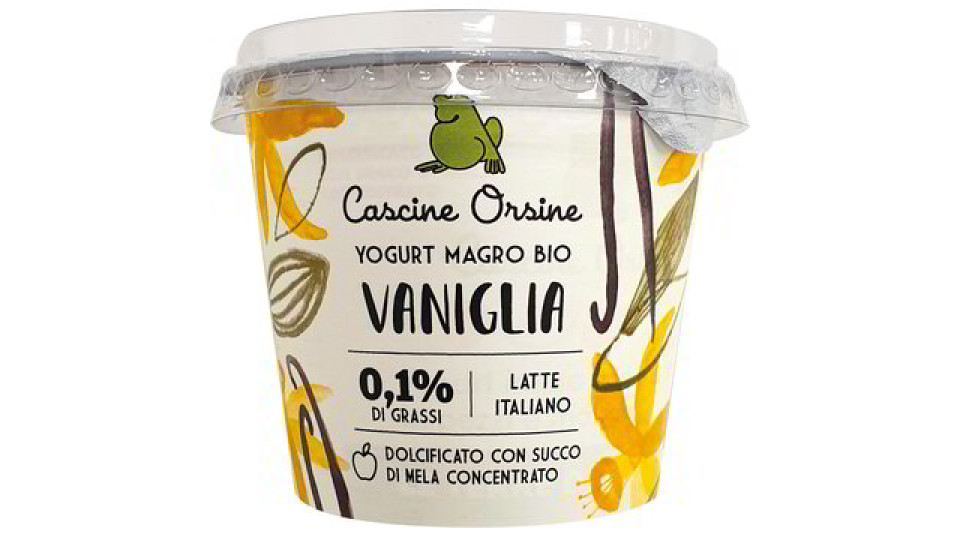 Yogurt magro alla vaniglia