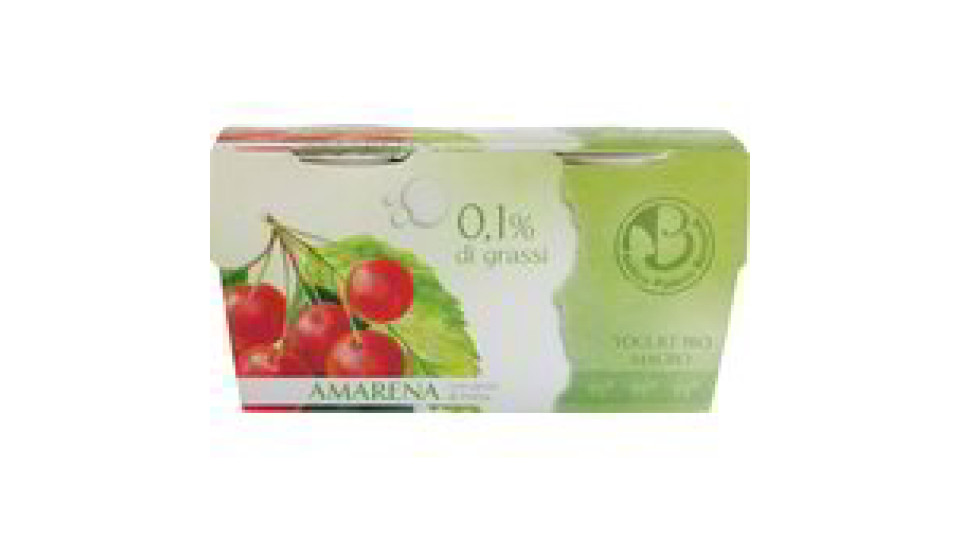 Yogurt magro all’amarena