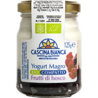 Yogurt magro compatto ai frutti di bosco