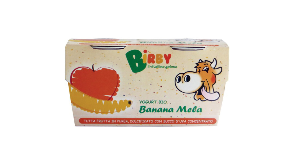 Yogurt mela e banana