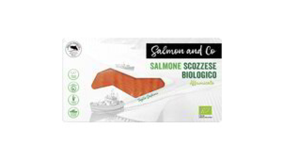 Salmone irlandese affumicato taglio sashimi