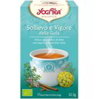 Tisana Sollievo e Vigore della Gola liquirizia finocchio e timo Yogi Tea