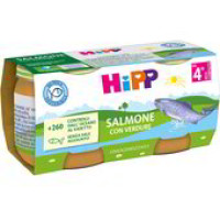 Hipp, omogeneizzato di salmone con verdure biologico