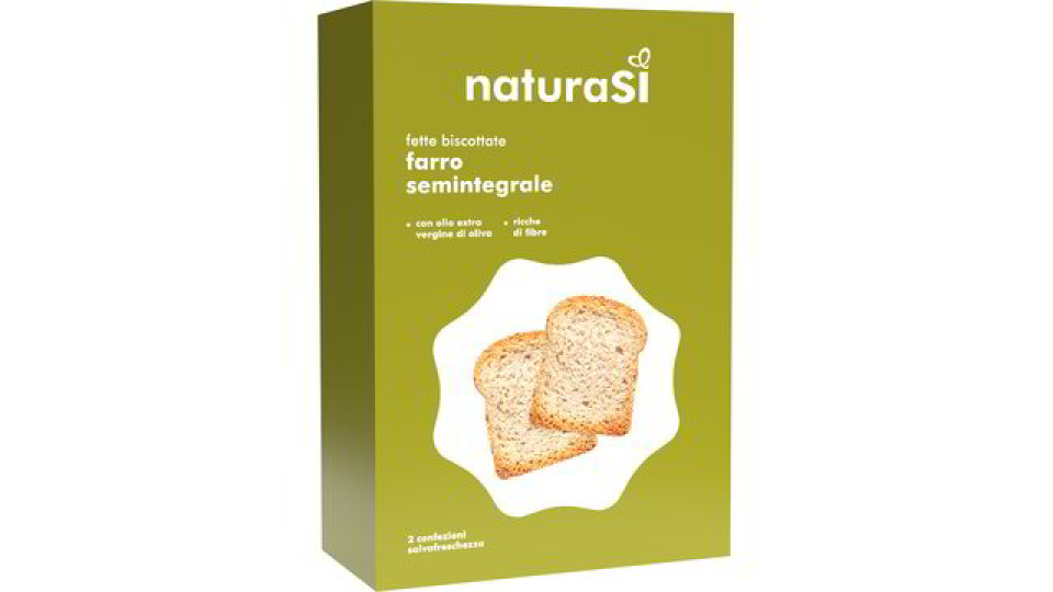 Fette biscottate di farro NaturaSì
