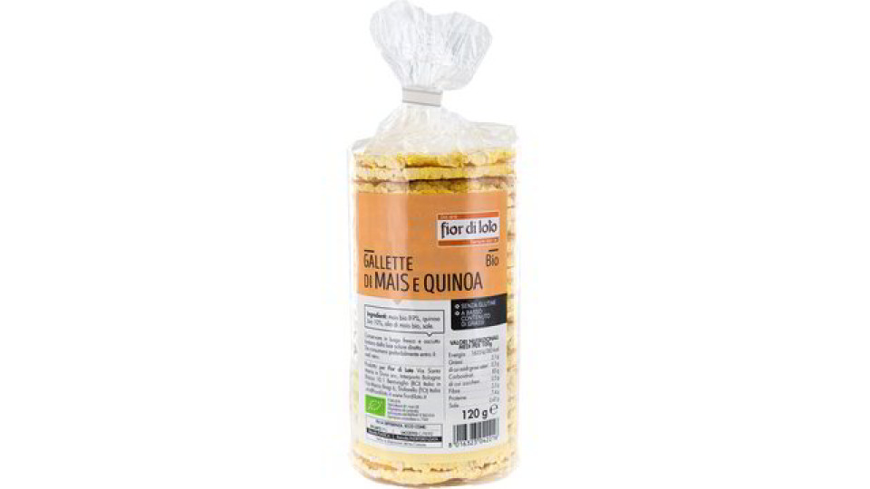 Gallette Mais e Quinoa