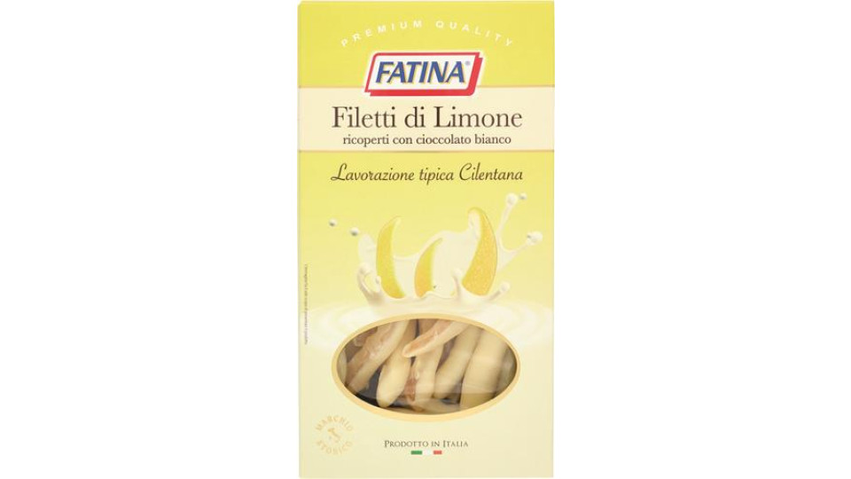 SCORZE LIMONE AL CIOCCOLATO BIANCO 150 G