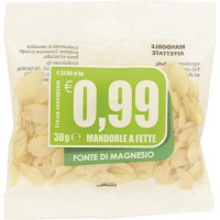 MANDORLE AFFETTATE 30 GR
