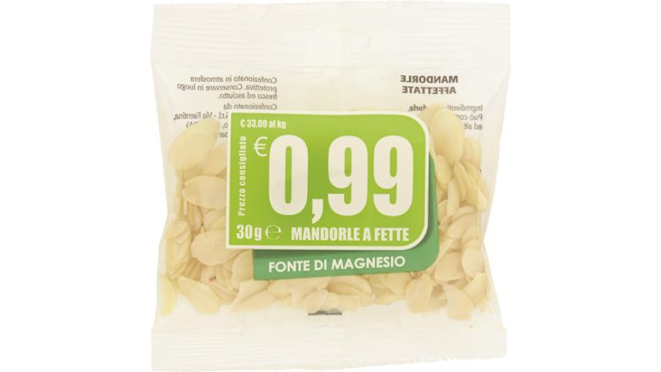 MANDORLE AFFETTATE 30 GR