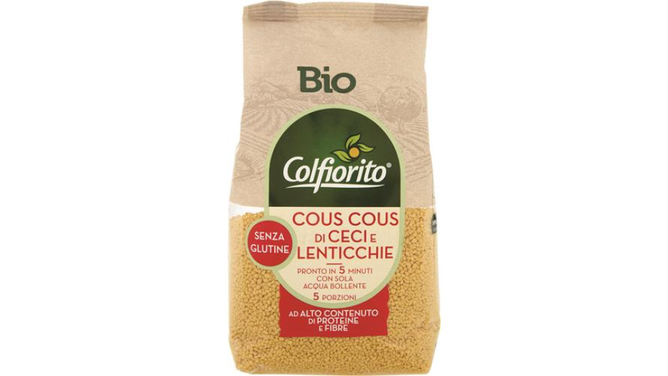 BIO COUS COUS DI CECI E LENTICCHIE SENZA GLUTINE