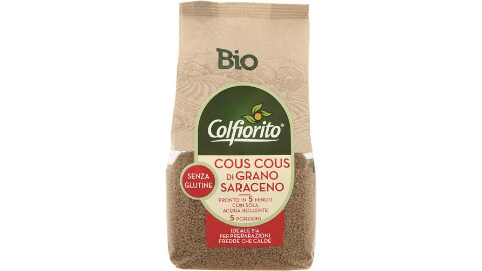 BIO COUS COUS DI GRANO SARACENO SENZA GLUTINE