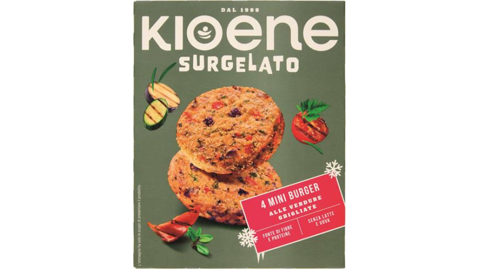 MINIBURGER CON VERDURE GRIGLIATE
