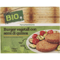 BURGER DI QUINOA E VEGETALI
