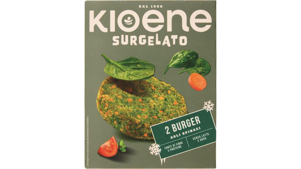 BURGER AGLI SPINACI