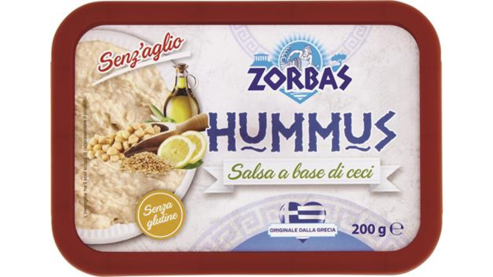 HUMMUS ZORBAS S/AGLIO