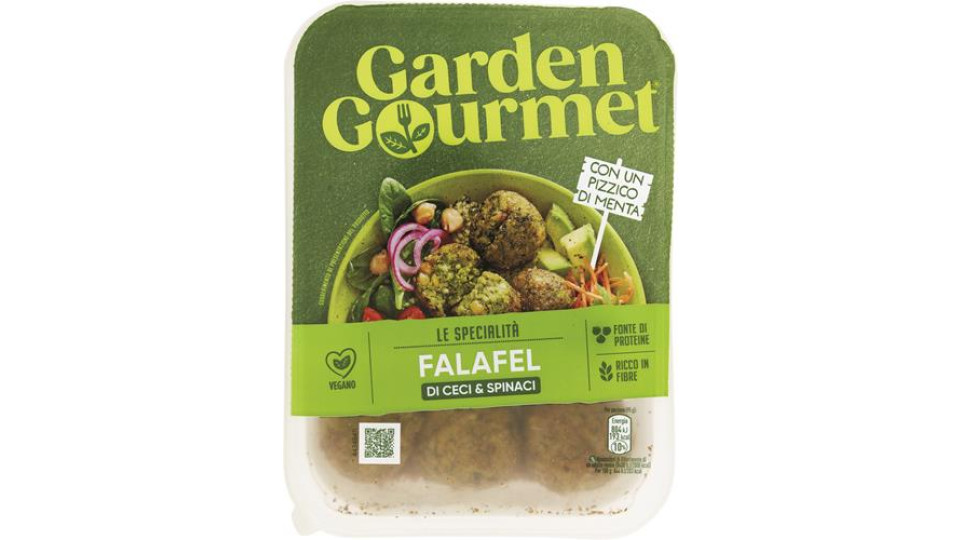 FALAFEL VEGANO CECI E SPINACI 2 PORZIONI