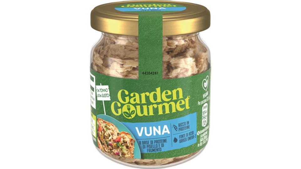 VUNA PREPARATO VEGANO A BASE DI PROTEINE DI PISELLO BARATTOLO