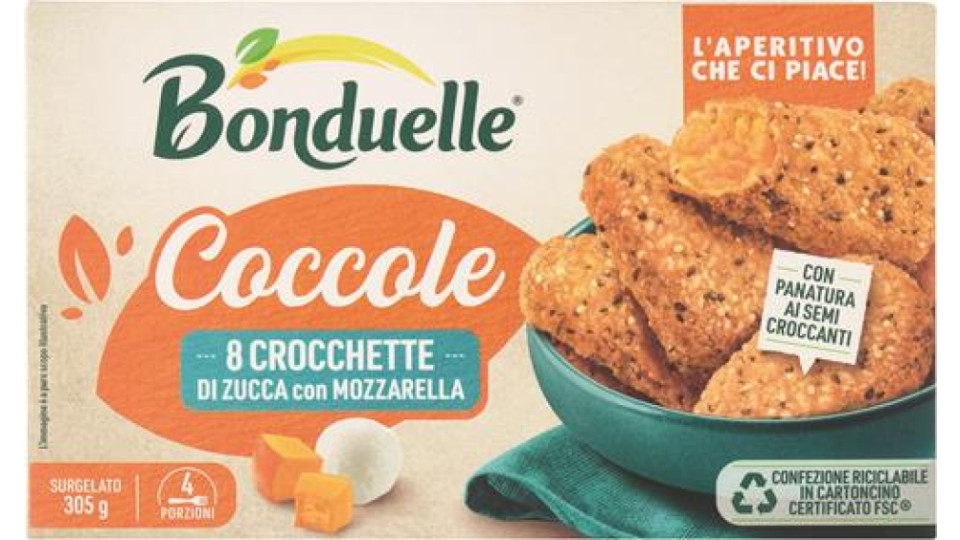 CROCCHETTE ZUCCA MOZZARELLA