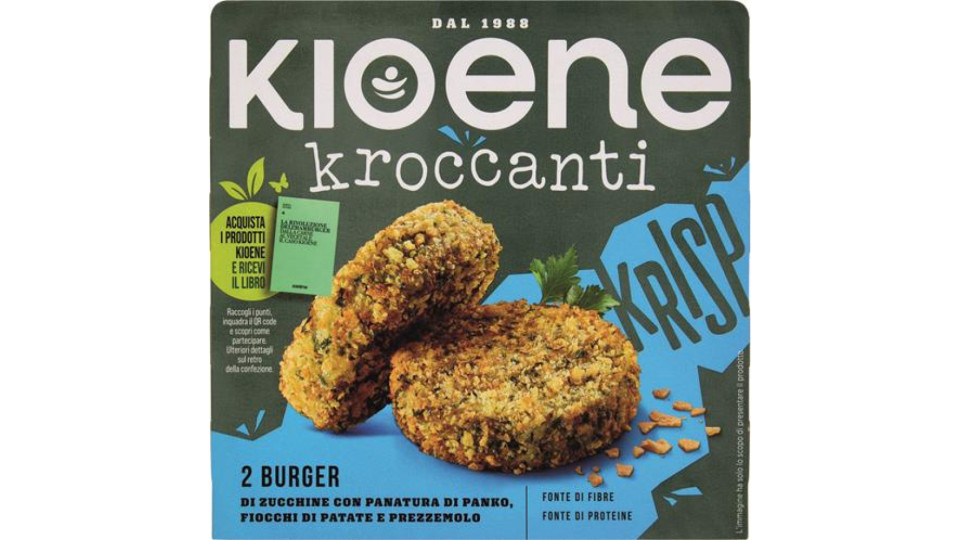 KIOENE BURGER KROCCANTI CON ZUCCHINE