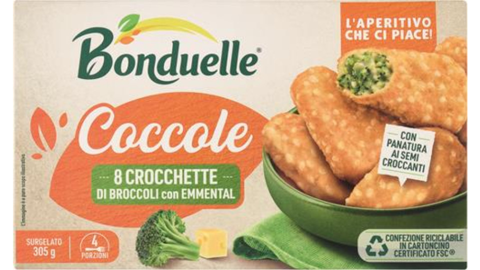 CROCCHETTE BROCCOLI EMMENTAL